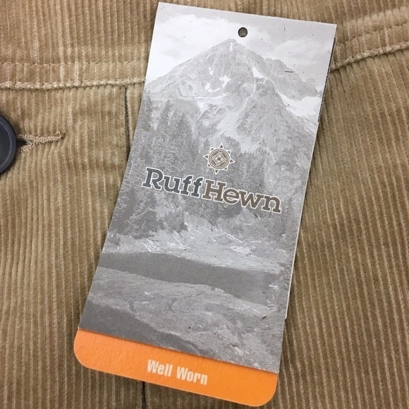 RUFF HEWN Jacket Chore Coat Corduroy Flannel Field Utility Ribbed Plaid Large - Picture 11 of 16